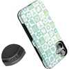 image:imageCasely iPhone 16 Plus Case  Midnight Onyx  Black Shimmer  Bold Protective Design  Compatible with MagSafePura Vida  Coastal Checkers
