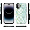 image:imageCasely iPhone 16 Plus Case  Midnight Onyx  Black Shimmer  Bold Protective Design  Compatible with MagSafePura Vida  Coastal Checkers