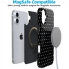 image:imageCasely iPhone 16 Plus Case  Moody Monochrome  Twilight Flora  Compatible with MagSafe  Classic Ultra Thin DesignOn the Dot  Black Polka Dot
