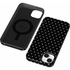 image:imageCasely iPhone 16 Plus Case  Moody Monochrome  Twilight Flora  Compatible with MagSafe  Classic Ultra Thin DesignOn the Dot  Black Polka Dot