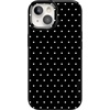 image:imageCasely iPhone 16 Plus Case  Moody Monochrome  Twilight Flora  Compatible with MagSafe  Classic Ultra Thin DesignOn the Dot  Black Polka Dot