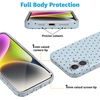 image:imageCasely iPhone 16 Plus Case  Moody Monochrome  Twilight Flora  Compatible with MagSafe  Classic Ultra Thin DesignOn the Dot  Blue Polka Dot