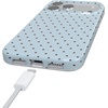 image:imageCasely iPhone 16 Plus Case  Moody Monochrome  Twilight Flora  Compatible with MagSafe  Classic Ultra Thin DesignOn the Dot  Blue Polka Dot