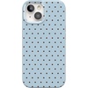 image:imageCasely iPhone 16 Plus Case  Moody Monochrome  Twilight Flora  Compatible with MagSafe  Classic Ultra Thin DesignOn the Dot  Blue Polka Dot