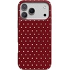 image:imageCasely iPhone 16 Plus Case  Moody Monochrome  Twilight Flora  Compatible with MagSafe  Classic Ultra Thin DesignOn the Dot  Maroon Polka Dot