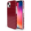 image:imageCasely iPhone 16 Plus Case  Moody Monochrome  Twilight Flora  Compatible with MagSafe  Classic Ultra Thin DesignOn the Dot  Maroon Polka Dot