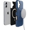 image:imageCasely iPhone 16 Plus Case  Moody Monochrome  Twilight Flora  Compatible with MagSafe  Classic Ultra Thin DesignOn the Dot  Navy Polka Dot