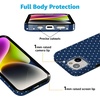 image:imageCasely iPhone 16 Plus Case  Moody Monochrome  Twilight Flora  Compatible with MagSafe  Classic Ultra Thin DesignOn the Dot  Navy Polka Dot