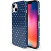image:imageCasely iPhone 16 Plus Case  Moody Monochrome  Twilight Flora  Compatible with MagSafe  Classic Ultra Thin DesignOn the Dot  Navy Polka Dot