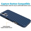 image:imageCasely iPhone 16 Plus Case  Moody Monochrome  Twilight Flora  Compatible with MagSafe  Classic Ultra Thin DesignOn the Dot  Navy Polka Dot