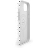 image:imageCasely iPhone 16 Plus Case  Moody Monochrome  Twilight Flora  Compatible with MagSafe  Classic Ultra Thin DesignOn the Dot  White Polka Dot