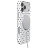 image:imageCasely iPhone 16 Plus Case  Moody Monochrome  Twilight Flora  Compatible with MagSafe  Classic Ultra Thin DesignOn the Dot  White Polka Dot