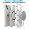 image:imageCasely iPhone 16 Plus Case  Moody Monochrome  Twilight Flora  Compatible with MagSafe  Classic Ultra Thin DesignOn the Dot  White Polka Dot