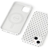 image:imageCasely iPhone 16 Plus Case  Moody Monochrome  Twilight Flora  Compatible with MagSafe  Classic Ultra Thin DesignOn the Dot  White Polka Dot