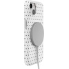 image:imageCasely iPhone 16 Plus Case  Moody Monochrome  Twilight Flora  Compatible with MagSafe  Classic Ultra Thin DesignOn the Dot  White Polka Dot