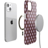 image:imageCasely iPhone 16 Plus Case  Moody Monochrome  Twilight Flora  Compatible with MagSafe  Classic Ultra Thin DesignSpotted in SoHo  Burgundy Polka Dot