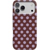 image:imageCasely iPhone 16 Plus Case  Moody Monochrome  Twilight Flora  Compatible with MagSafe  Classic Ultra Thin DesignSpotted in SoHo  Burgundy Polka Dot