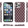 image:imageCasely iPhone 16 Plus Case  Moody Monochrome  Twilight Flora  Compatible with MagSafe  Classic Ultra Thin DesignSpotted in SoHo  Burgundy Polka Dot