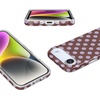 image:imageCasely iPhone 16 Plus Case  Moody Monochrome  Twilight Flora  Compatible with MagSafe  Classic Ultra Thin DesignSpotted in SoHo  Burgundy Polka Dot