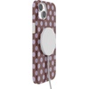 image:imageCasely iPhone 16 Plus Case  Moody Monochrome  Twilight Flora  Compatible with MagSafe  Classic Ultra Thin DesignSpotted in SoHo  Burgundy Polka Dot