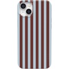 image:imageCasely iPhone 16 Plus Case  Moody Monochrome  Twilight Flora  Compatible with MagSafe  Classic Ultra Thin DesignSunday in Brooklyn  Chocolate Blue Stripes