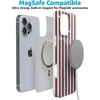 image:imageCasely iPhone 16 Plus Case  Moody Monochrome  Twilight Flora  Compatible with MagSafe  Classic Ultra Thin DesignSunday in Brooklyn  Chocolate Blue Stripes