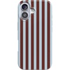 image:imageCasely iPhone 16 Plus Case  Moody Monochrome  Twilight Flora  Compatible with MagSafe  Classic Ultra Thin DesignSunday in Brooklyn  Chocolate Blue Stripes