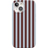 image:imageCasely iPhone 16 Plus Case  Moody Monochrome  Twilight Flora  Compatible with MagSafe  Classic Ultra Thin DesignSunday in Brooklyn  Chocolate Blue Stripes