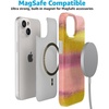 image:imageCasely iPhone 16 Plus Case  Moody Monochrome  Twilight Flora  Compatible with MagSafe  Classic Ultra Thin DesignSunwashed Canvas  Daylight