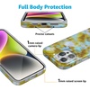 image:imageCasely iPhone 16 Plus Case  Moody Monochrome  Twilight Flora  Compatible with MagSafe  Classic Ultra Thin DesignSunwashed Hazy Floral  Hometown Reverie