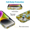 image:imageCasely iPhone 16 Plus Case  Moody Monochrome  Twilight Flora  Compatible with MagSafe  Classic Ultra Thin DesignSunwashed Hazy Floral  Hometown Reverie