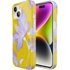 image:imageCasely iPhone 16 Plus Case  Moody Monochrome  Twilight Flora  Compatible with MagSafe  Classic Ultra Thin DesignSunwashed Painted Floral  Hibiscus Haze
