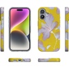 image:imageCasely iPhone 16 Plus Case  Moody Monochrome  Twilight Flora  Compatible with MagSafe  Classic Ultra Thin DesignSunwashed Painted Floral  Hibiscus Haze