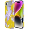 image:imageCasely iPhone 16 Plus Case  Moody Monochrome  Twilight Flora  Compatible with MagSafe  Classic Ultra Thin DesignSunwashed Painted Floral  Hibiscus Haze
