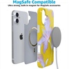 image:imageCasely iPhone 16 Plus Case  Moody Monochrome  Twilight Flora  Compatible with MagSafe  Classic Ultra Thin DesignSunwashed Painted Floral  Hibiscus Haze