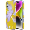 image:imageCasely iPhone 16 Plus Case  Moody Monochrome  Twilight Flora  Compatible with MagSafe  Classic Ultra Thin DesignSunwashed Painted Floral  Hibiscus Haze
