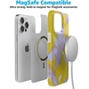 image:imageCasely iPhone 16 Plus Case  Moody Monochrome  Twilight Flora  Compatible with MagSafe  Classic Ultra Thin DesignSunwashed Painted Floral  Hibiscus Haze