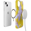 image:imageCasely iPhone 16 Plus Case  Moody Monochrome  Twilight Flora  Compatible with MagSafe  Classic Ultra Thin DesignSunwashed Painted Floral  Hibiscus Haze