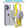image:imageCasely iPhone 16 Plus Case  Moody Monochrome  Twilight Flora  Compatible with MagSafe  Classic Ultra Thin DesignSunwashed Painted Floral  Hibiscus Haze