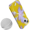 image:imageCasely iPhone 16 Plus Case  Moody Monochrome  Twilight Flora  Compatible with MagSafe  Classic Ultra Thin DesignSunwashed Painted Floral  Hibiscus Haze