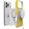 image:imageCasely iPhone 16 Plus Case  Moody Monochrome  Twilight Flora  Compatible with MagSafe  Classic Ultra Thin DesignSunwashed Painted Floral  Hibiscus Haze