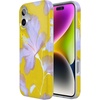 image:imageCasely iPhone 16 Plus Case  Moody Monochrome  Twilight Flora  Compatible with MagSafe  Classic Ultra Thin DesignSunwashed Painted Floral  Hibiscus Haze