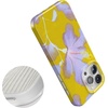 image:imageCasely iPhone 16 Plus Case  Moody Monochrome  Twilight Flora  Compatible with MagSafe  Classic Ultra Thin DesignSunwashed Painted Floral  Hibiscus Haze