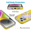 image:imageCasely iPhone 16 Plus Case  Moody Monochrome  Twilight Flora  Compatible with MagSafe  Classic Ultra Thin DesignSunwashed Painted Floral  Hibiscus Haze