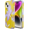 image:imageCasely iPhone 16 Plus Case  Moody Monochrome  Twilight Flora  Compatible with MagSafe  Classic Ultra Thin DesignSunwashed Painted Floral  Hibiscus Haze
