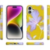 image:imageCasely iPhone 16 Plus Case  Moody Monochrome  Twilight Flora  Compatible with MagSafe  Classic Ultra Thin DesignSunwashed Painted Floral  Hibiscus Haze