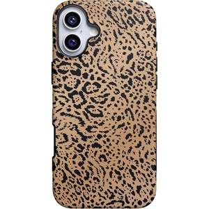image:imageCasely iPhone 16 Plus Case  Midnight Onyx  Black Shimmer  Bold Protective Design  Compatible with MagSafeBorn to Be Wild  Jaguar Print