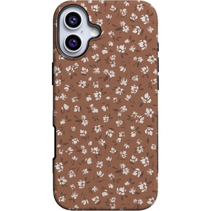 image:imageCasely iPhone 16 Plus Case  Midnight Onyx  Black Shimmer  Bold Protective Design  Compatible with MagSafeMocha Meadow  Tiny Flowers