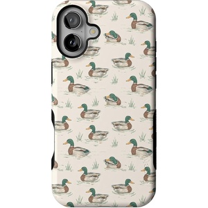 image:imageCasely iPhone 16 Plus Case  Midnight Onyx  Black Shimmer  Bold Protective Design  Compatible with MagSafeThe Boyfriend Collection  Mallard  Co