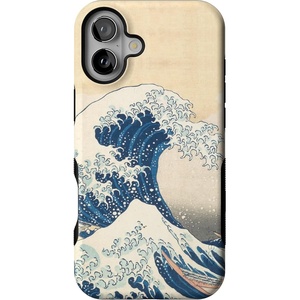 image:imageCasely iPhone 16 Plus Case  Midnight Onyx  Black Shimmer  Bold Protective Design  Compatible with MagSafeThe Great Wave  The Met Museum